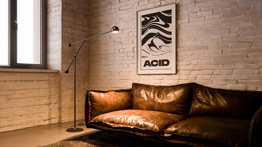 Торшер Ixa Yellow, Artemide