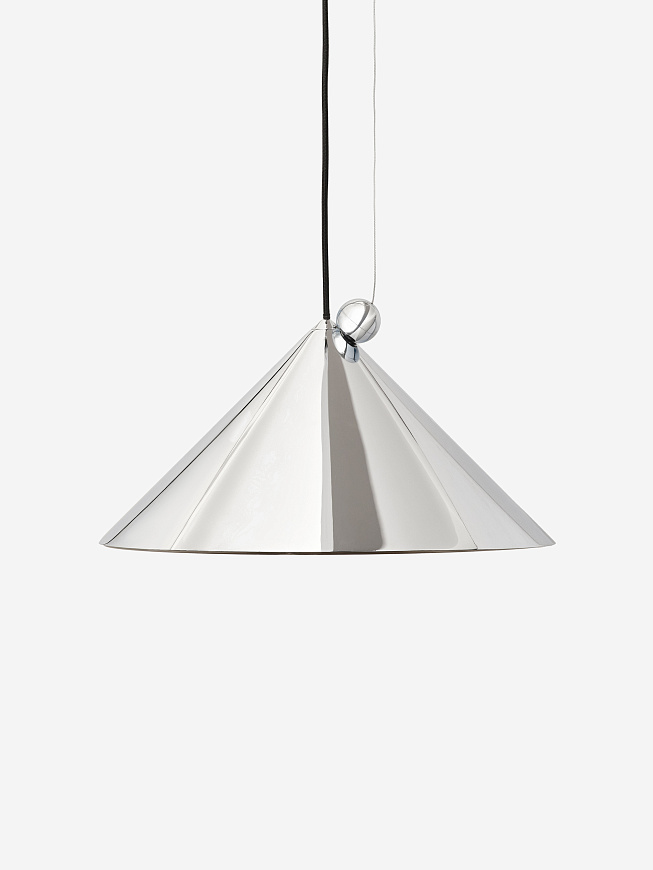 Подвесной светильник Pose 43 Silver, Tom Dixon