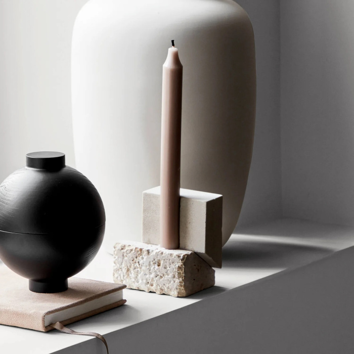 Подсвечник Offset Candleholder, Kristina Dam Studio