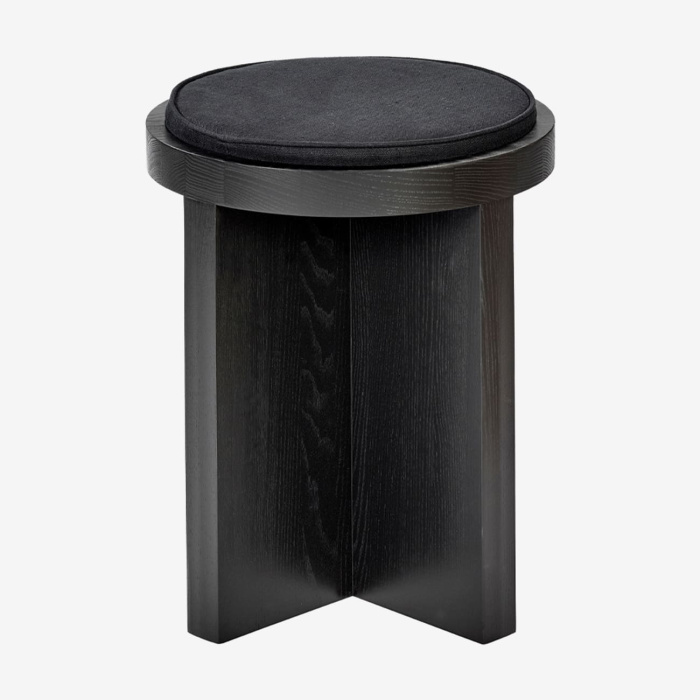 Табурет Stool With Black Cushion Tabu, Serax
