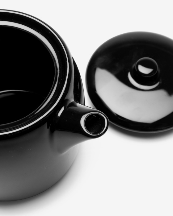 Заварочный чайник Tea Pot Black Glazed Passe-Partout by Vincent Van Duysen, Serax