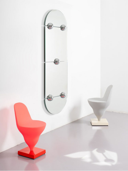 Настенное зеркало Sphera Oblong mirror L, Moustache