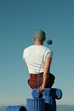 Приставной столик Capitello Blue, Seletti