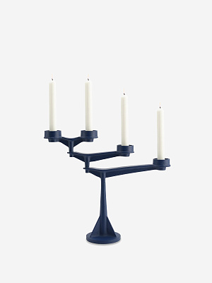 Подсвечник Spin Mini Blue 