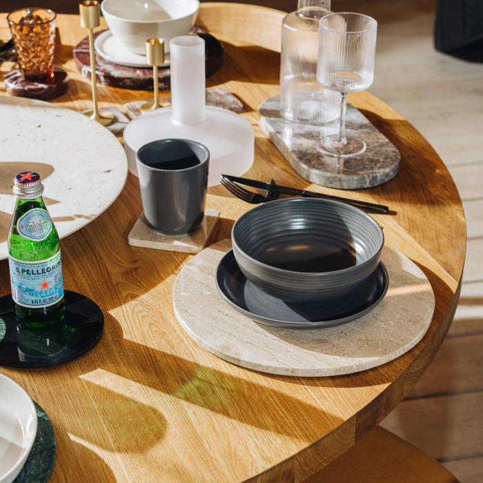 Сет сервировочный на одну персону Una Persona | Rotondo x Quadro 1.0, Vèrde