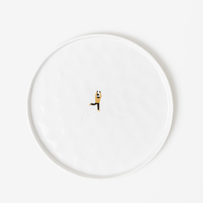 Тарелка Snowy Day large plate, Räder
