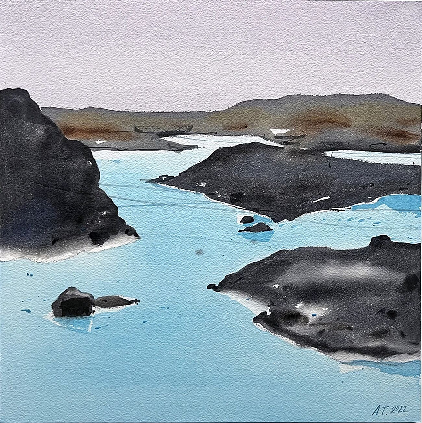 Картина «BLUE LAGOON», Tatiana Abramova