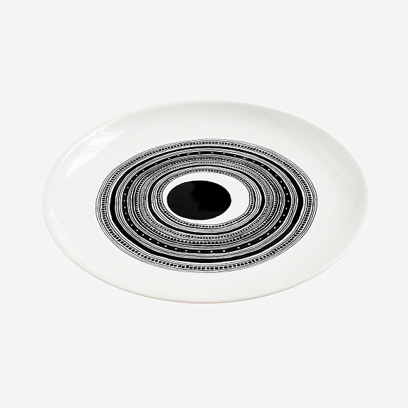 Декоративная тарелка Pass|Exiles Ø 27, Kiasmo