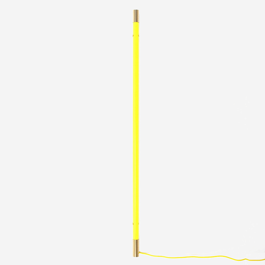 Настенный светильник Linea Golden End Yellow, Seletti