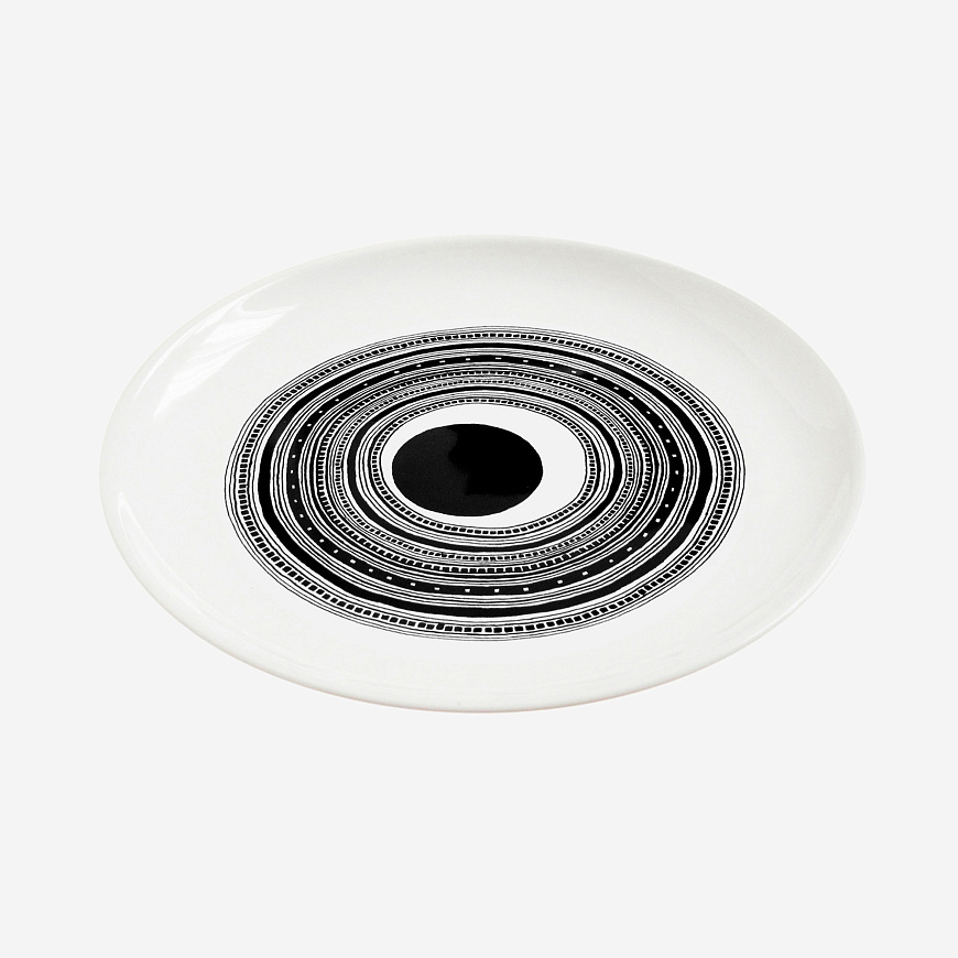 Декоративная тарелка Pass|Exiles Ø 27, Kiasmo