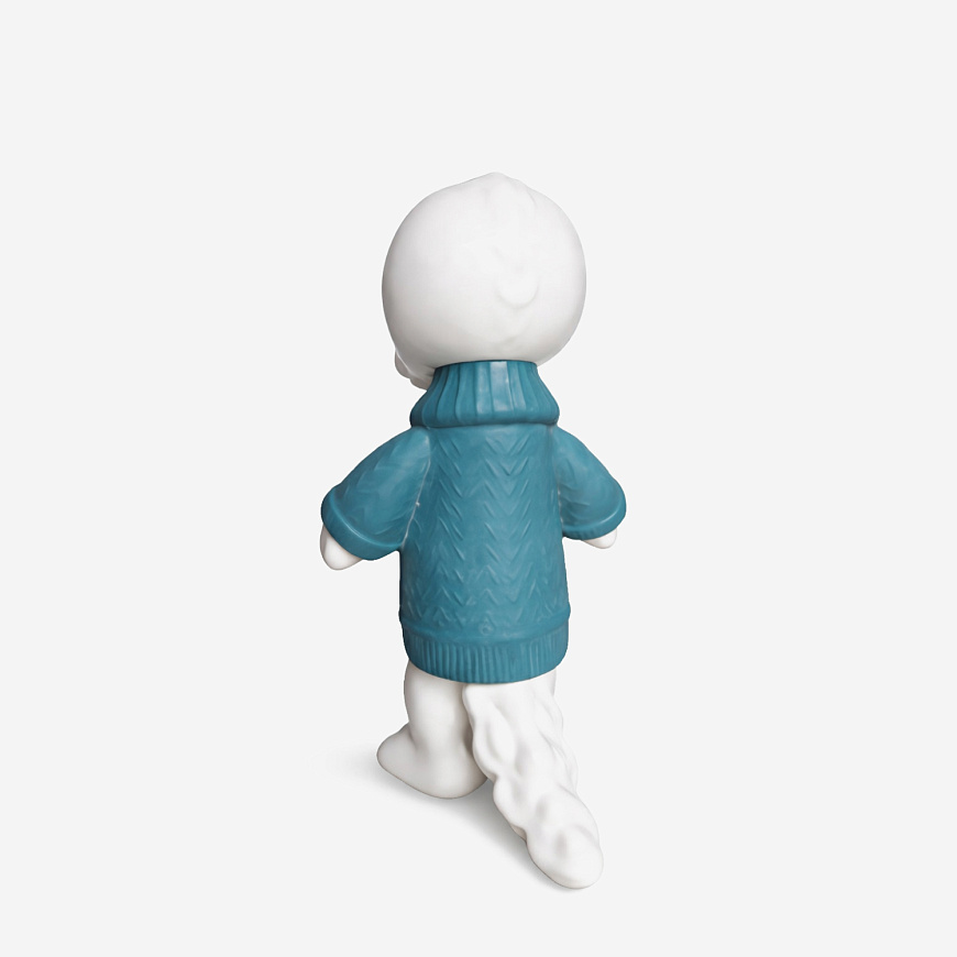 Фарфоровая статуэтка Teal Sweater, Red Situation, Aleksandra Eliseeva