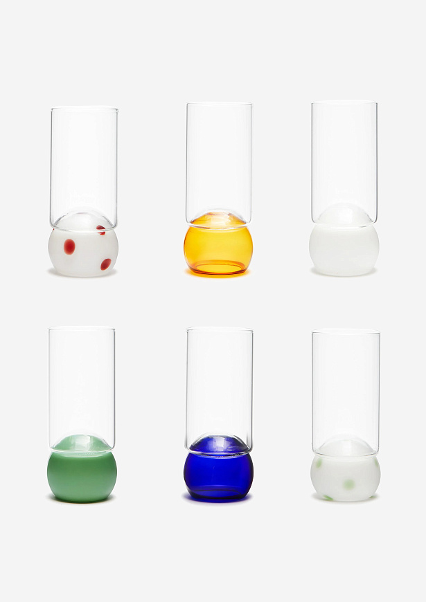 Набор из 6-ти стаканов Sphere Glasses (set 6), Natalia Criado