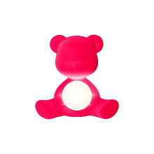 Настольная лампа Teddy Girl Velvet Fuxia, Qeeboo