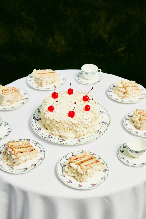 Набор из 2-х чайных пар Tea Cup + Saucer Blossom Milk Midnight Flowers by Marni, Serax