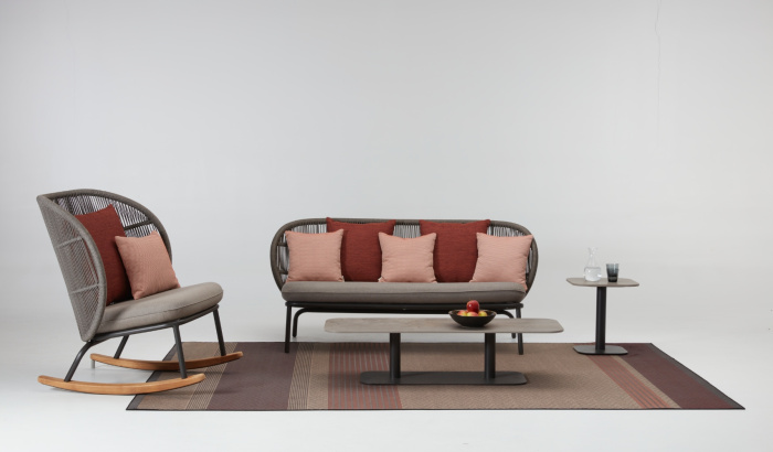 Уличное кресло-качалка Kodo Rocking Chair, Vincent Sheppard