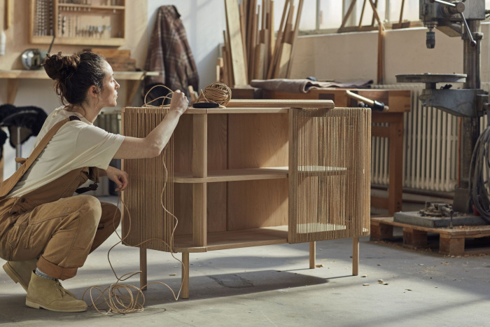 Комод-витрина Cord Sideboard, Bolia