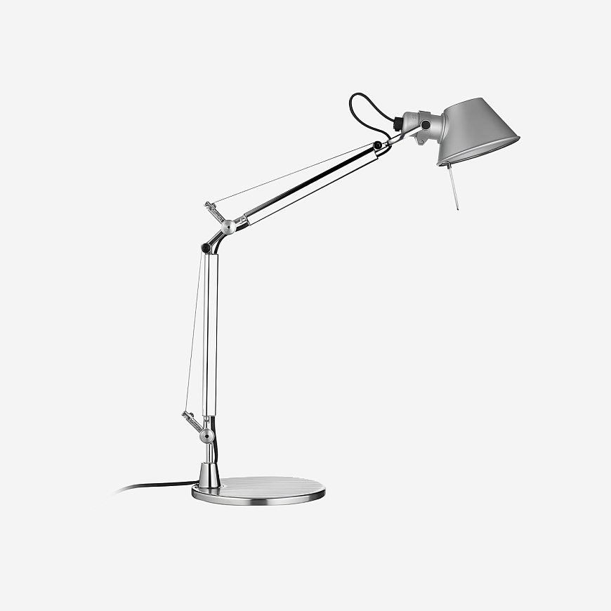Настольная лампа Tolomeo Micro Table Aluminium A011800, Artemide