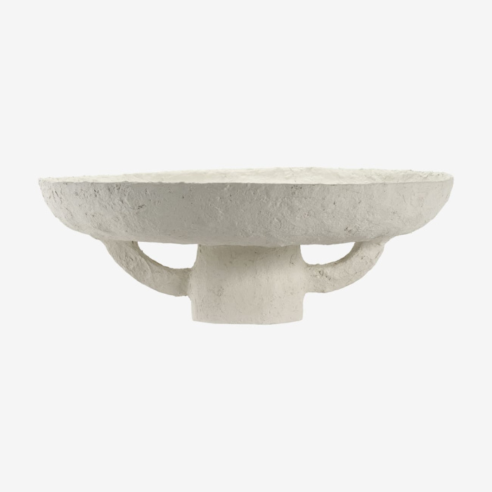 Поднос Tray Paper Mache Earth White by Marie Michielssen, Serax