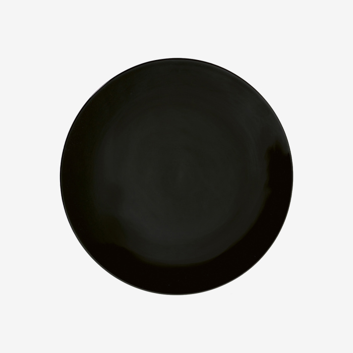 Тарелка Plate, 24, Dé Off-White/Black by Ann Demeulemeester, Serax