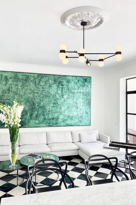 Подвесная люстра Nuvol Chandelier, Contain