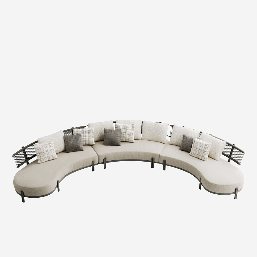 Уличный модульный диван Loto, Atmosphera