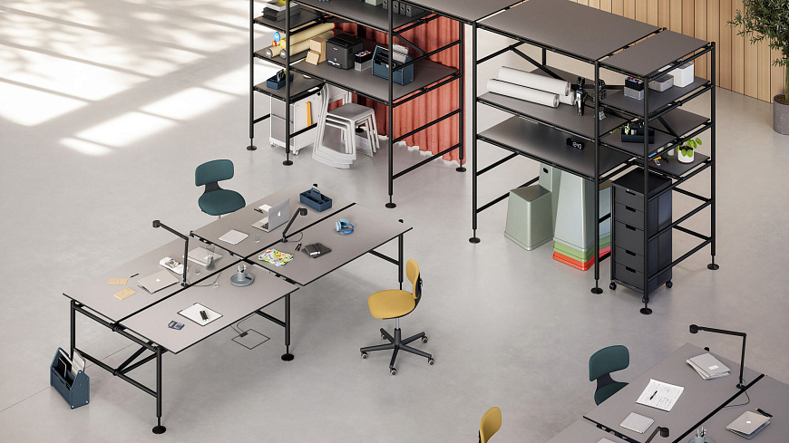 Модульная система Comma, Vitra