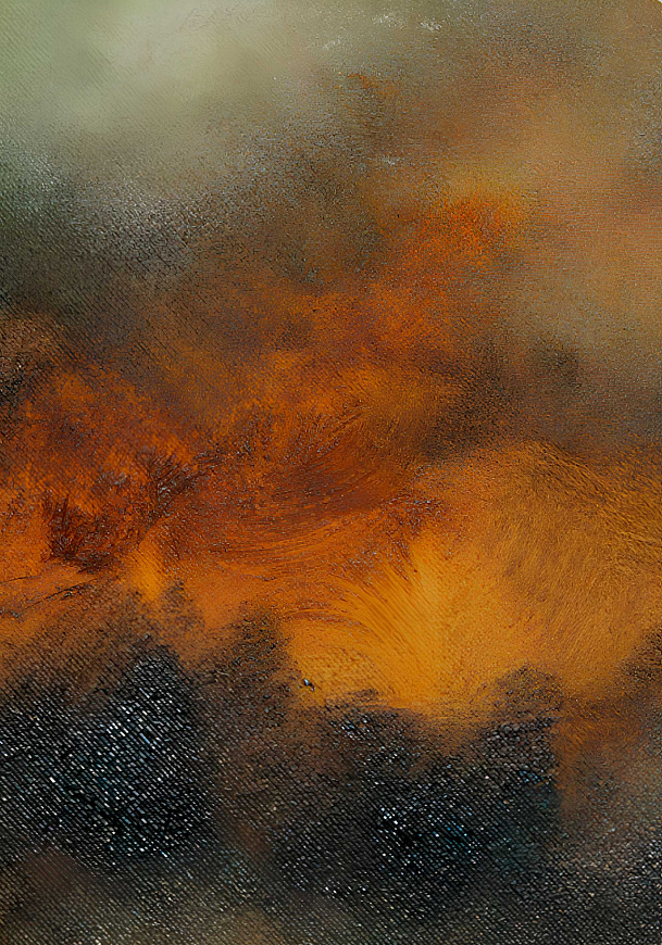 Картина "Отпечатки", глава "Рождение", 2021 г. Холст № 2, Daniil Arkhipenko