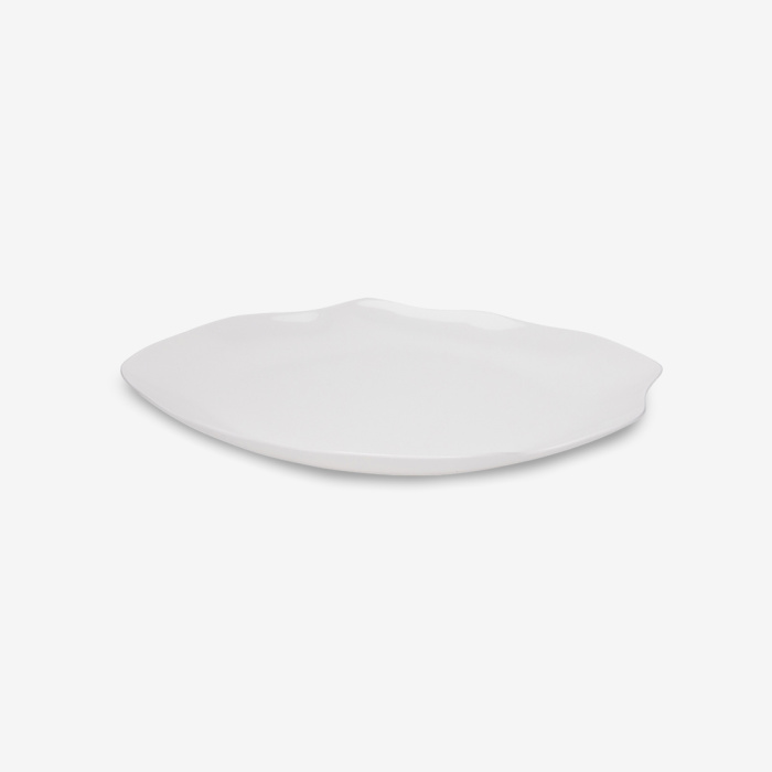 Сервировочная тарелка Serving Plate Heaven Round White Perfect Imperfection, Serax