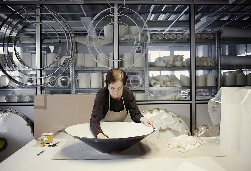 Подвесной светильник Maru, Ingo Maurer