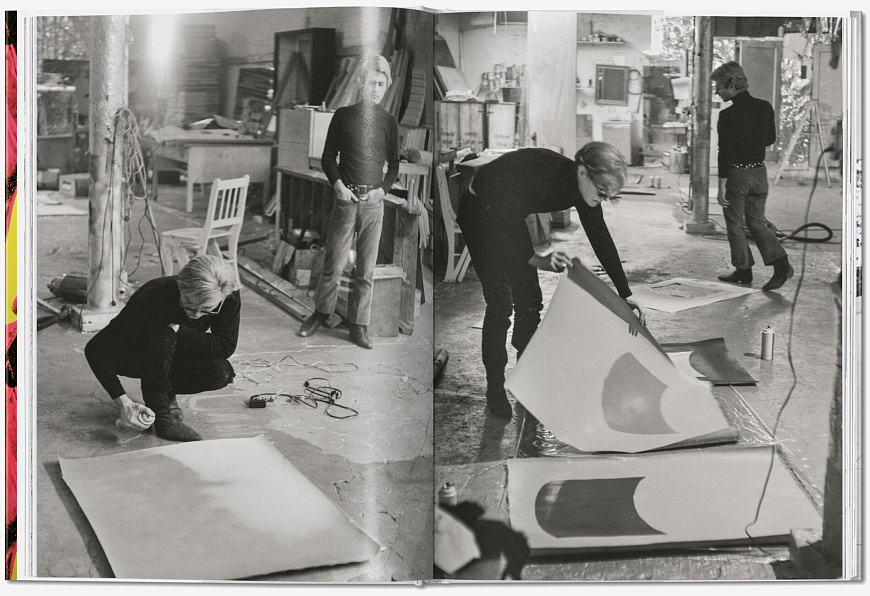 Книга Andy Warhol and Friends by Steve Schapiro, Taschen