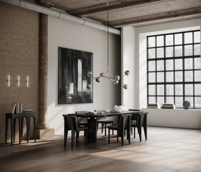 Люстра Drop Chandelier Globe, 101 Copenhagen