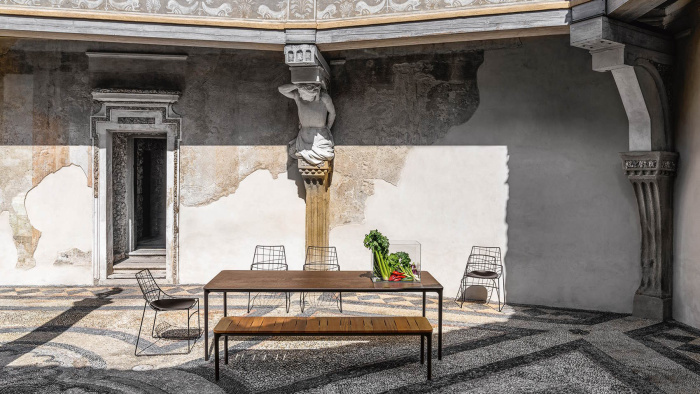 Уличная скамья Slim bench, Sovet Italia