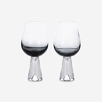 Бокал Tank Wine Black set of 2 