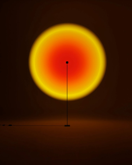 Напольный светильник с поворотным механизмом Giga Light, Halo Edition