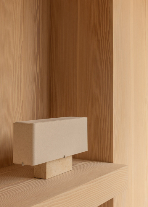 Настольный светильник Nonna Table Lamp Travertine, Audo Copenhagen (ex. Menu)