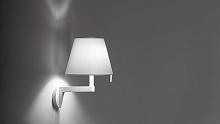 Настенный светильник Melampo Wall Bronze Ecrù with switch 0721020A, Artemide