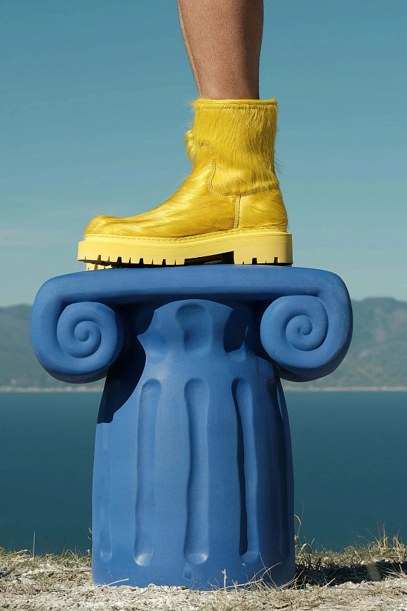 Приставной столик Capitello Blue, Seletti