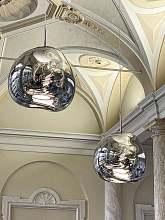 Подвесной светильник Melt Mini Chrome Led, Tom Dixon