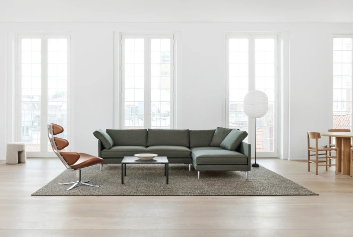 Диван EJ295 Chaise Sofa, 3 seater, Fredericia