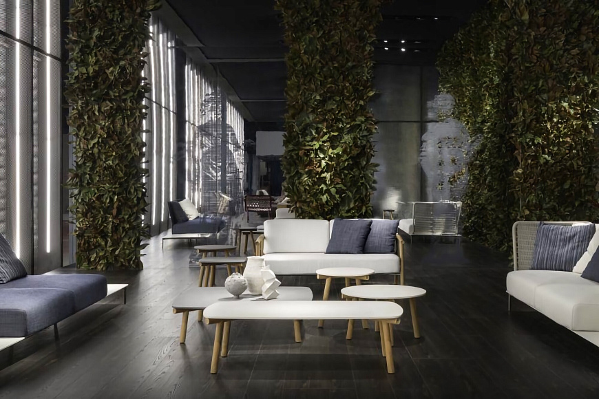 Уличный журнальный столик Kasumi Low Table Outdoor, Living Divani