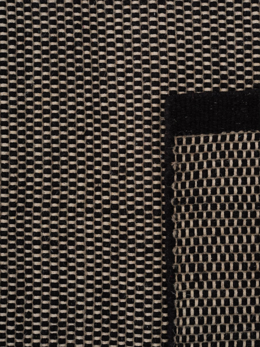 Ковёр ручного плетения Asko Black, Linie Design
