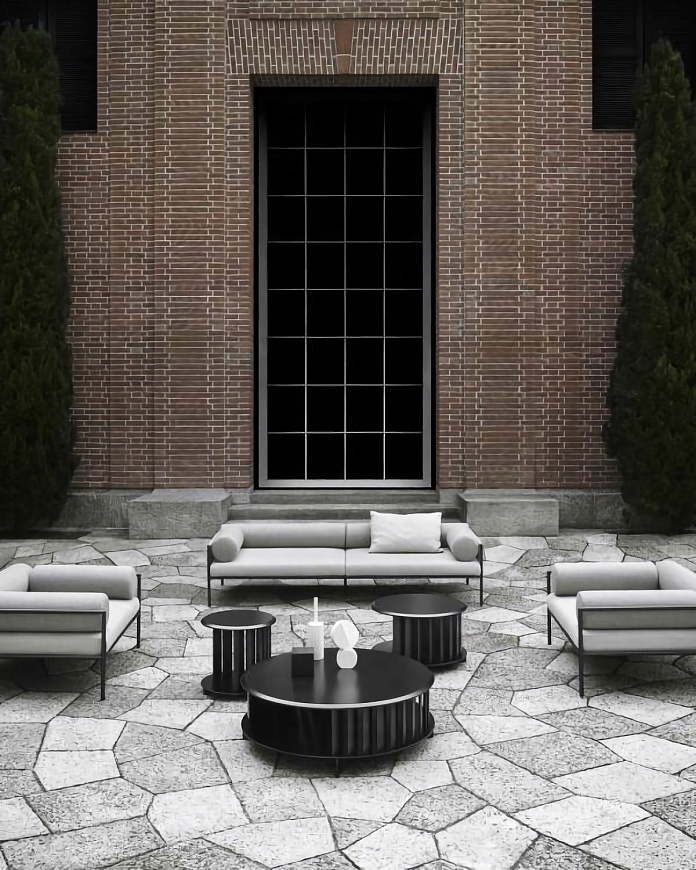 Уличный журнальный столик Islands Low Table Outdoor, Living Divani