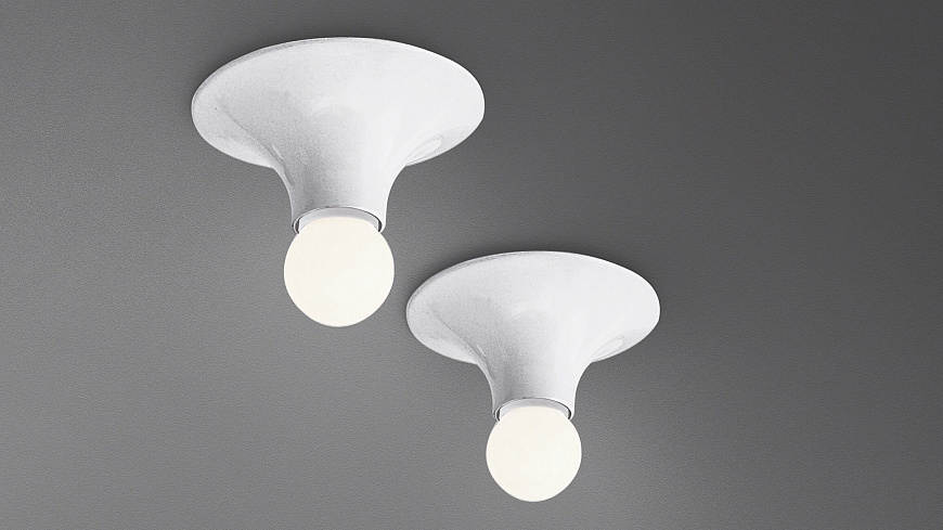 Настенный/Потолочный светильник Teti Anthracite grey, Artemide