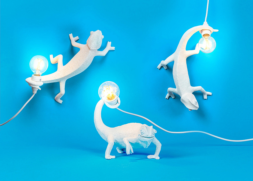 Настольная лампа Chameleon Still USB, Seletti