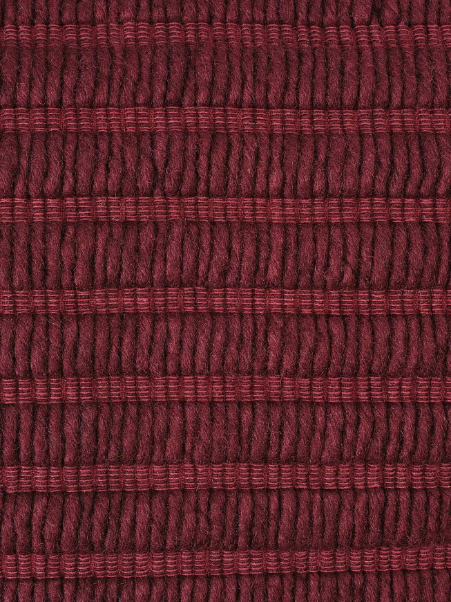Подушка Ridge 45x45 cm Burgundy Cotton Wool-Mix, Tom Dixon