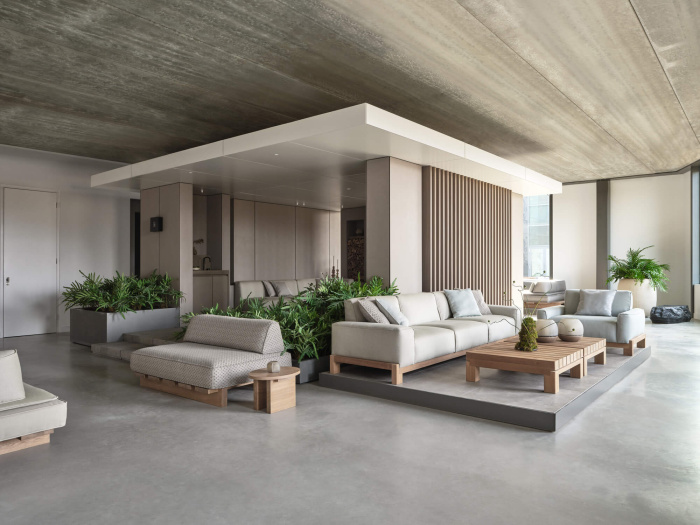 Уличный диван Bente 4 Seater, Pietboon