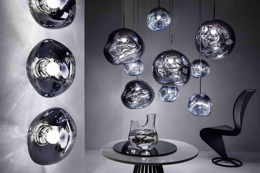 Подвесной светильник Melt Smoke Led, Tom Dixon