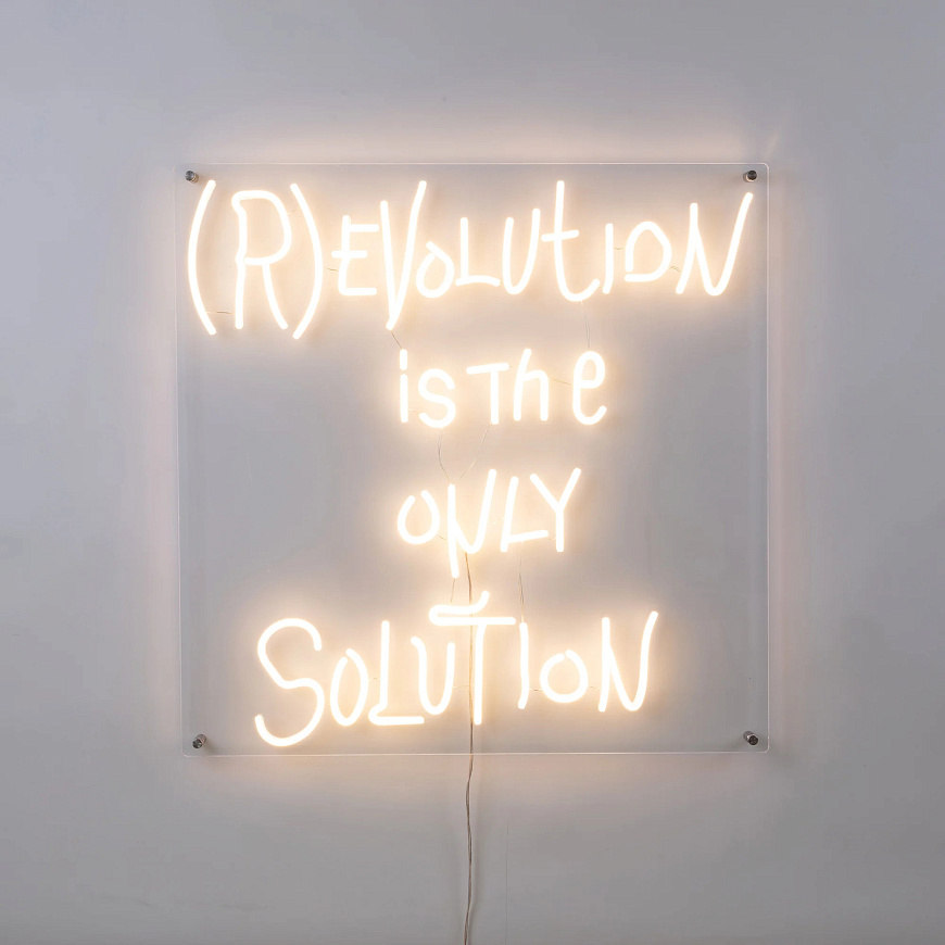 Настенный светильник (R)evolution is the only solution, Seletti