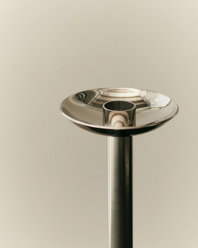 Подсвечник Metal Champagne Candle Holder, Low, Louise Roe