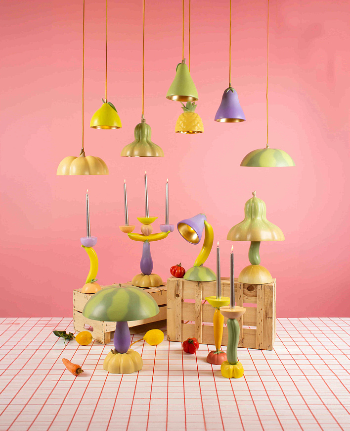 Подвесной светильник Vitamin Pumpkin 2, Seletti
